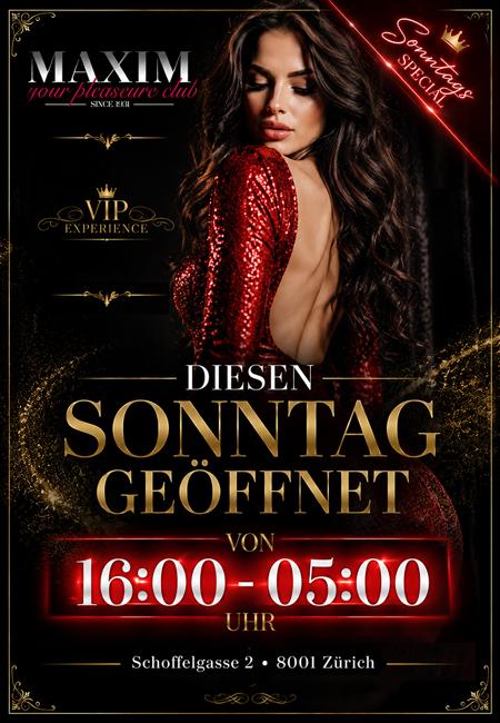 Sonntags Special 16-05 Uhr geöffnet